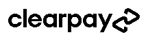 Black Clearpay wordmark on white